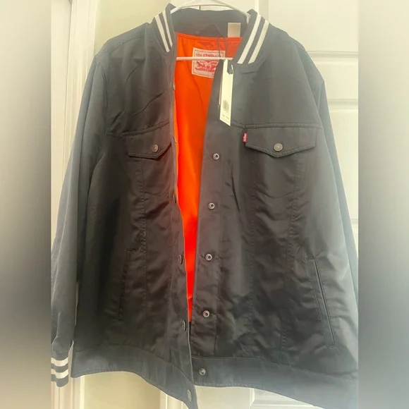LEVI’S VARSITY TRUCKER JACKET (PLUS SIZE) - Picture 3 of 4